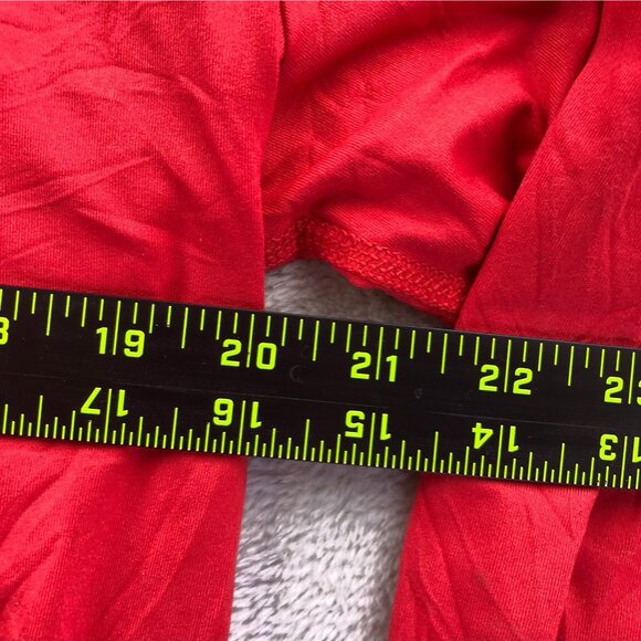 Polo Golf Ralph Lauren Mens Activewear Top Large Red Quarter Zip Long Sleeve - Picture 6 of 16